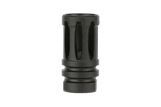 Radical Firearms 7.62x51mm NATO A2 flash hider features a closed bottom port to eliminate dust kick up from prone shooting